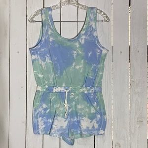 Pink Rose Girl Romper